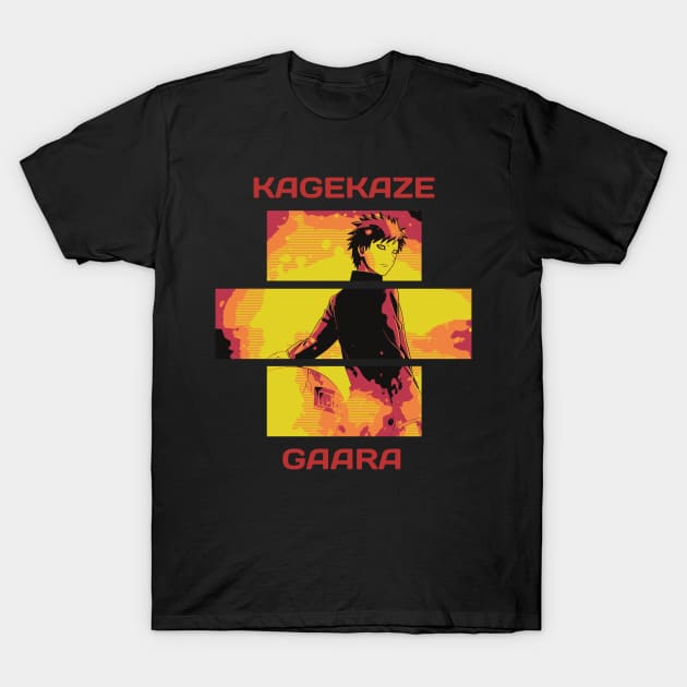 Kagekaze Gaara T-Shirt by creamypaw design